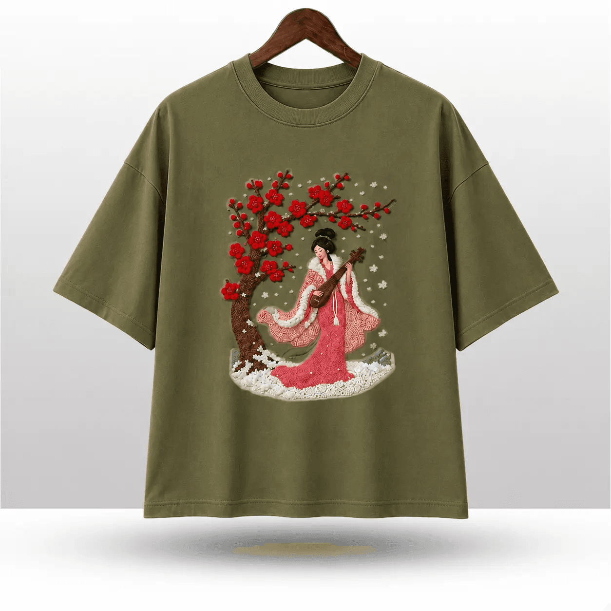 Traditional Elegance" Aesthetic Drop Shoulder
