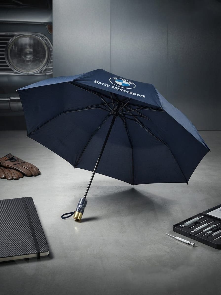 BMW Motorsport Collection Umbrella (Navy Blue)