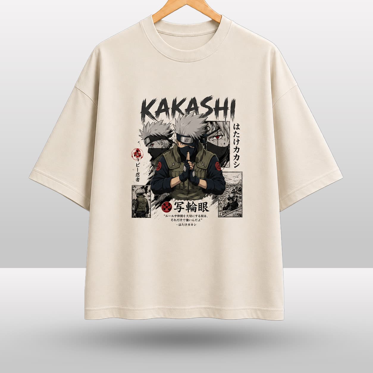 Kakashi Hatake Drop Shoulder