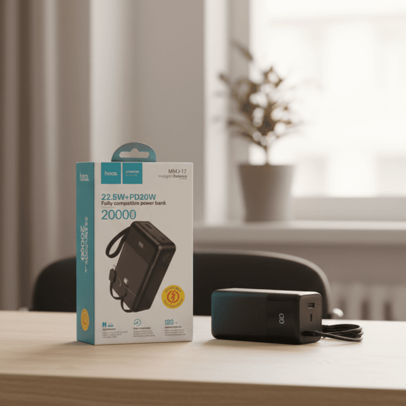 Hoco MMJ-17 Fast Charging Power Bank 22.5W+PD20W 20000mAh