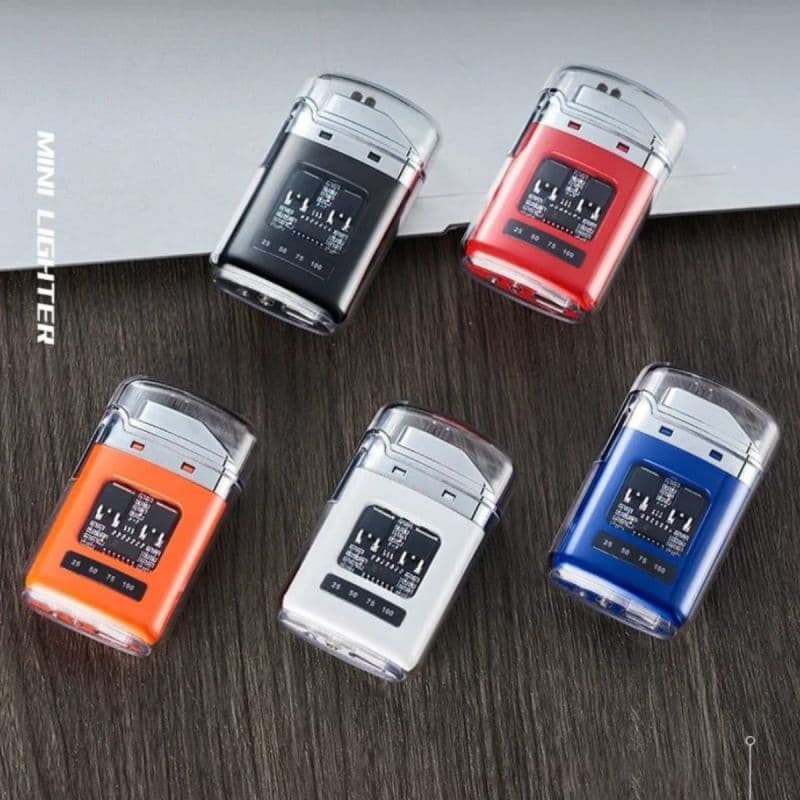 Transparent Double Arc USB Rechargeable Lighter