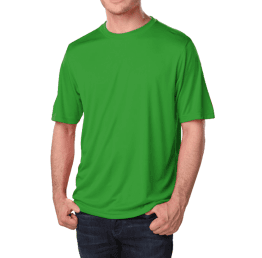 Jersey Fabrics T-Shirt (Green) পাতলা কাপড়ের তৈরি জার্সি ফেব্রিক্স টি-শার্ট