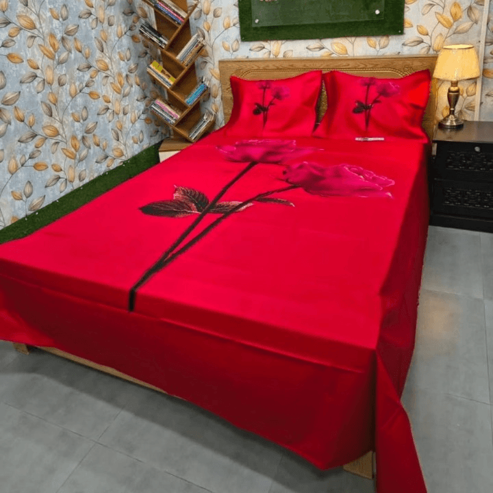 Luxury Panel Cotton Bed Sheet