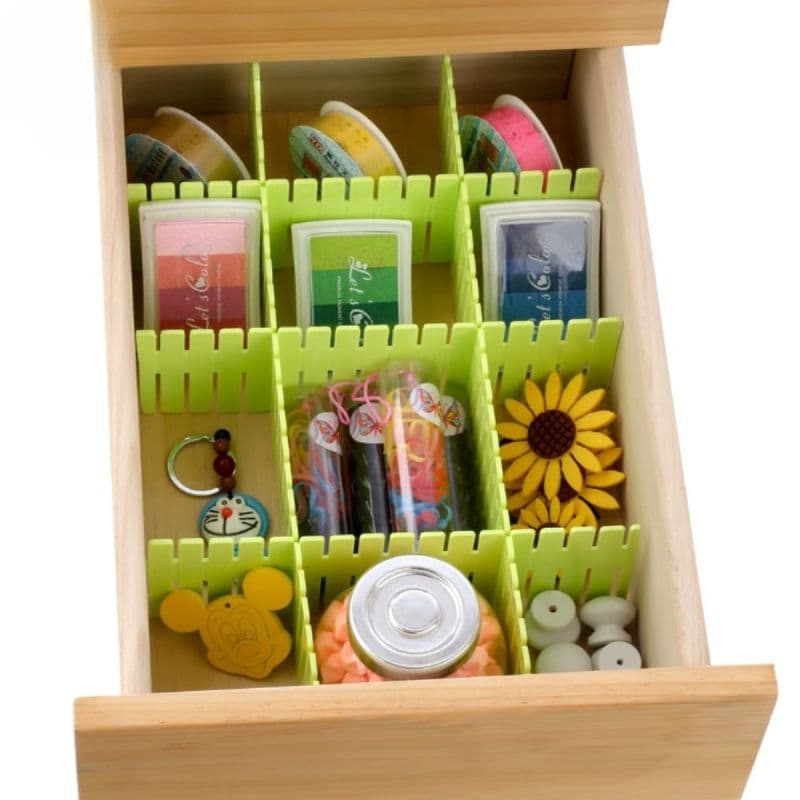 Drawer Organizer & Divider – Adjustable Storage 6 Pcs