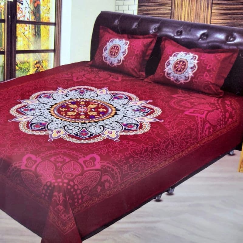 Luxury Panel Cotton Bed Sheet