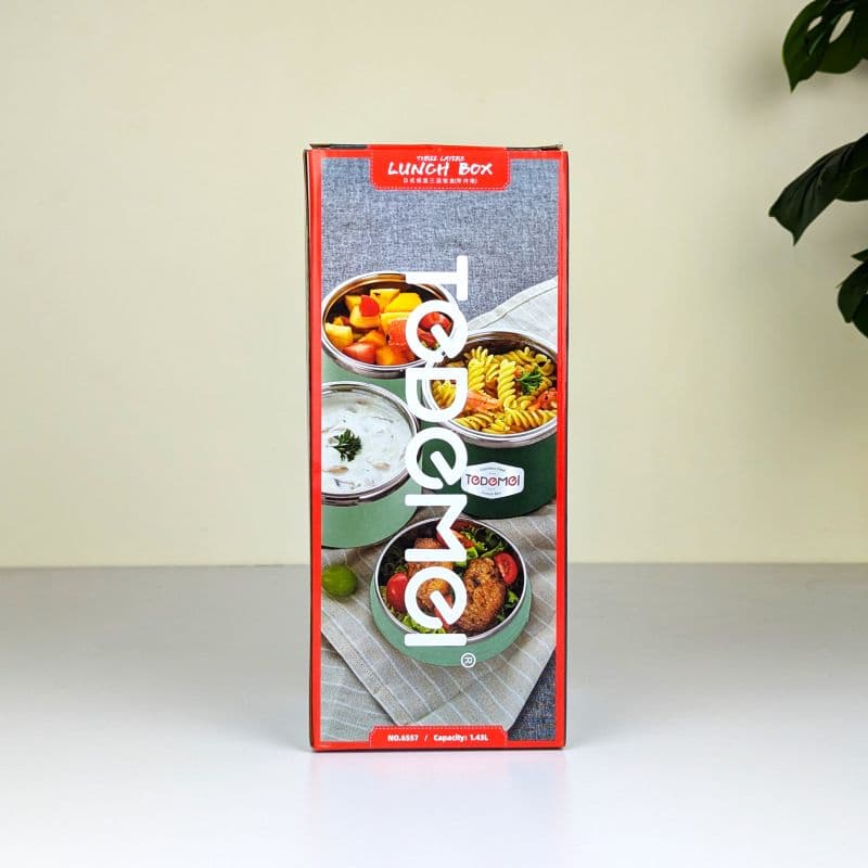 3.5 Layers 1.43L Stainless Steel Lunch Box