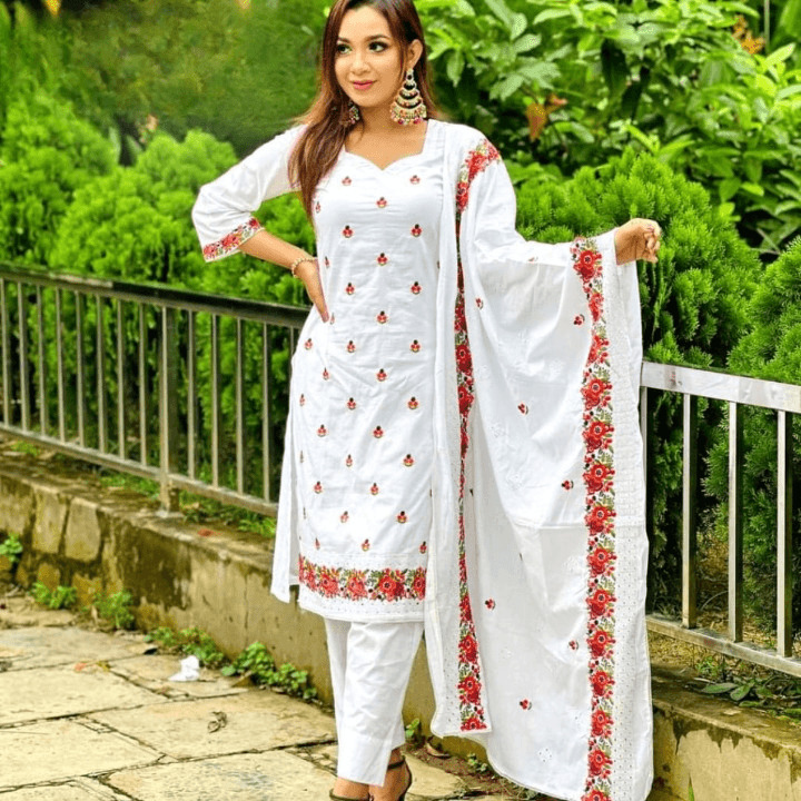 Premium Cotton 3 Piece