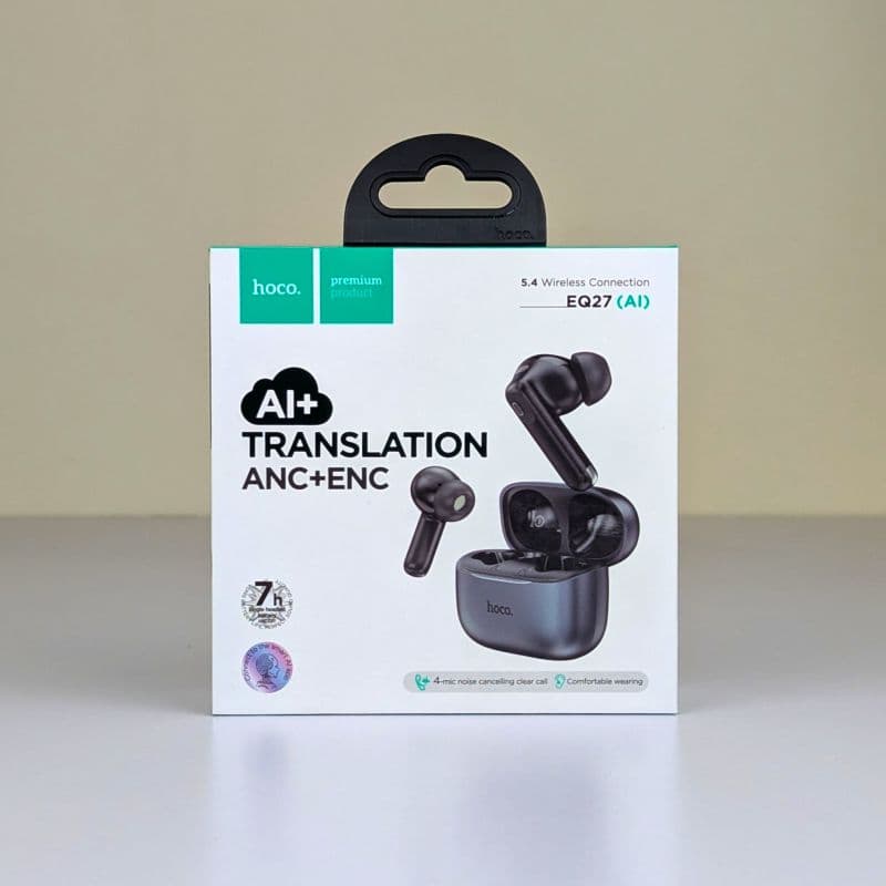 EQ27 Fun AI Translation Earbuds ANC+ENC Noise Reduction