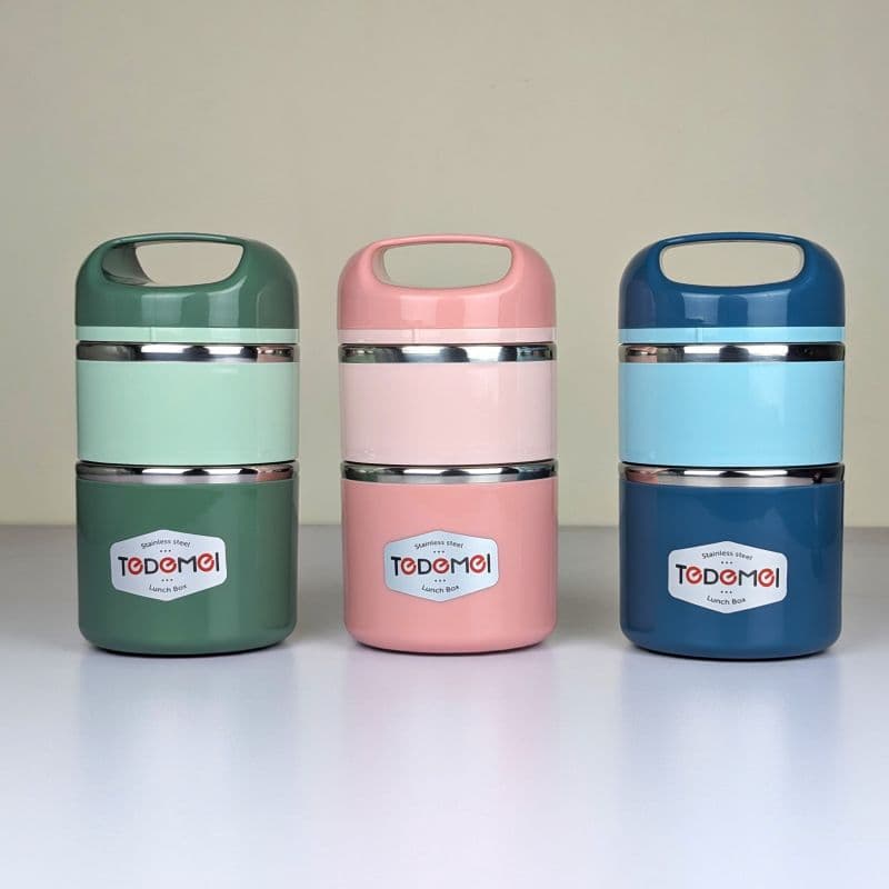 2.5 Layers 1.13L Stainless Steel Lunch Box