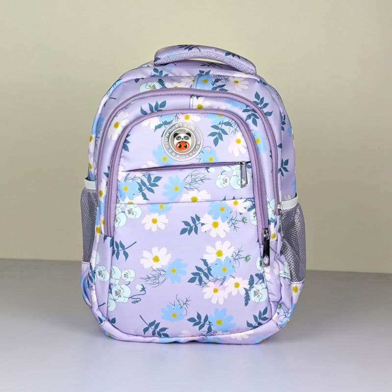 Floral Print Backpack For kids