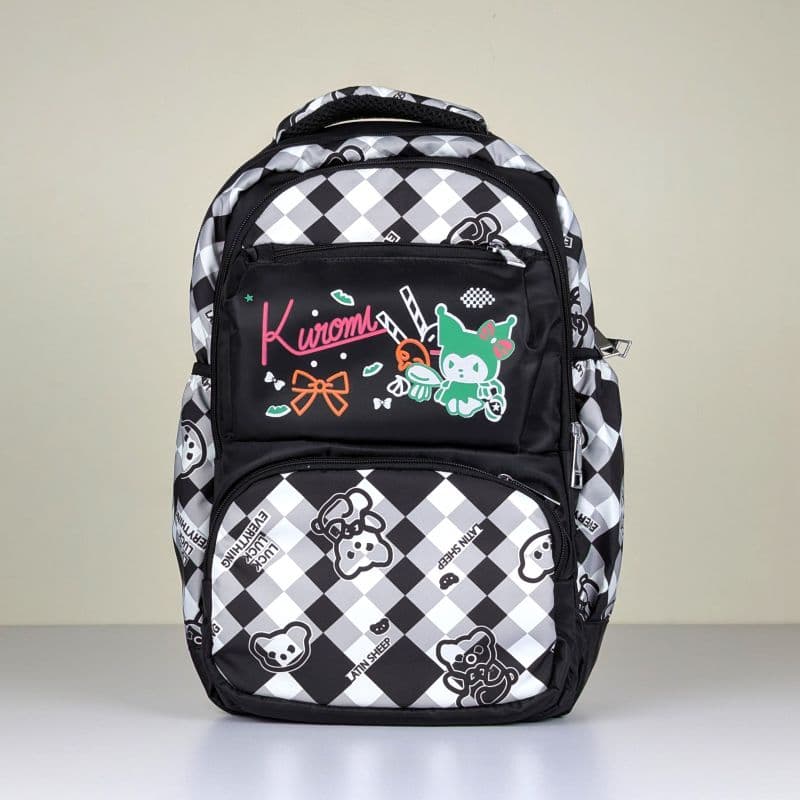 Premium Quality Kuromi Themed Stylish Backpack
