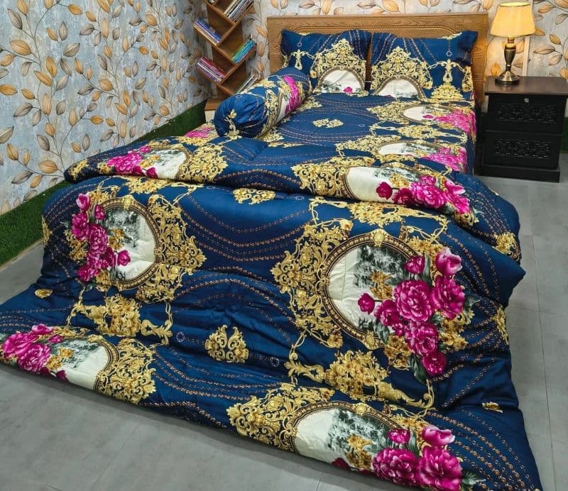 5-Piece Towel Premium Comforter Combo Set