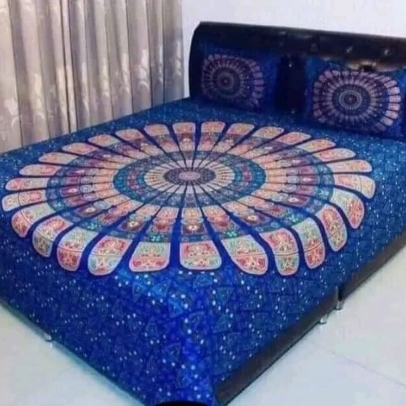 Luxury Panel Cotton Bed Sheet