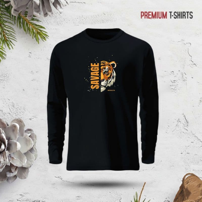 Premium calligraphy Full Sleeve T-Shirt  for men