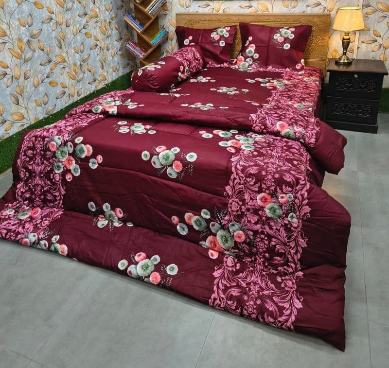 5-Piece Towel Premium Comforter Combo Set