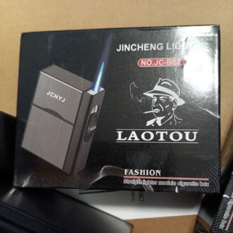 Multi-functional Gas and Electric Cigarette Case