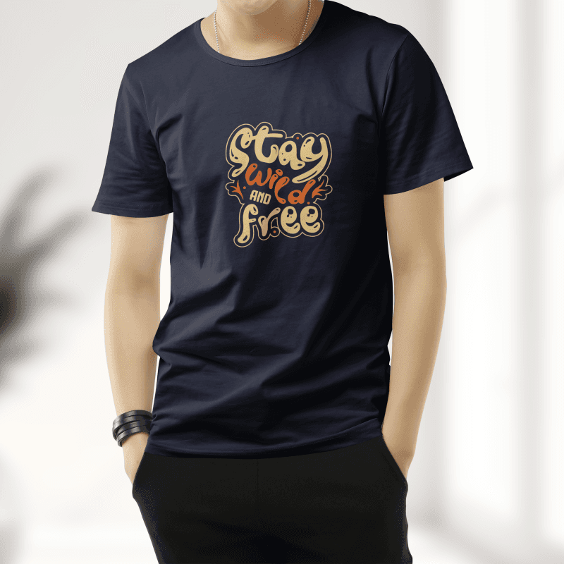 Unique Design Cotton T-Shirt