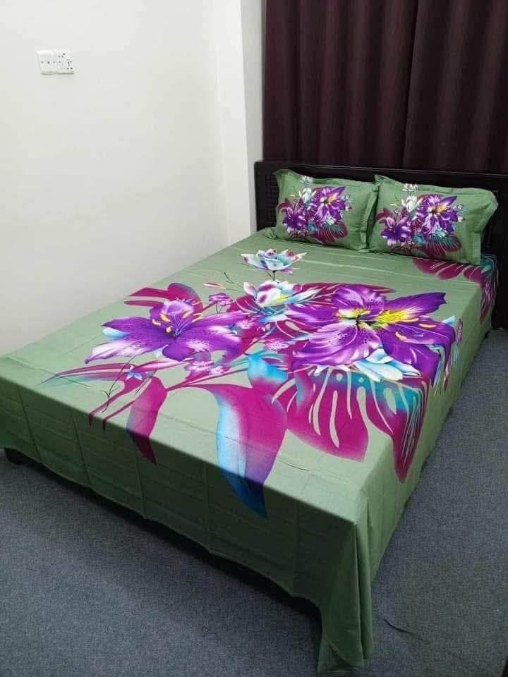 Luxury Panel Cotton Bed Sheet