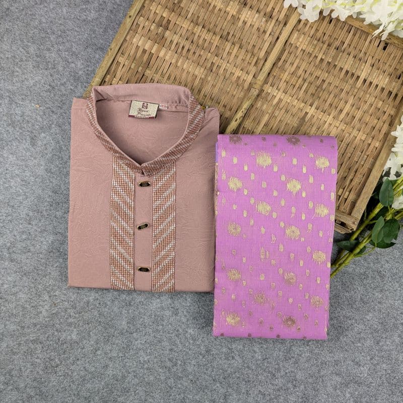 Premium Couple Set (Panjabi, Jamdani Saree)