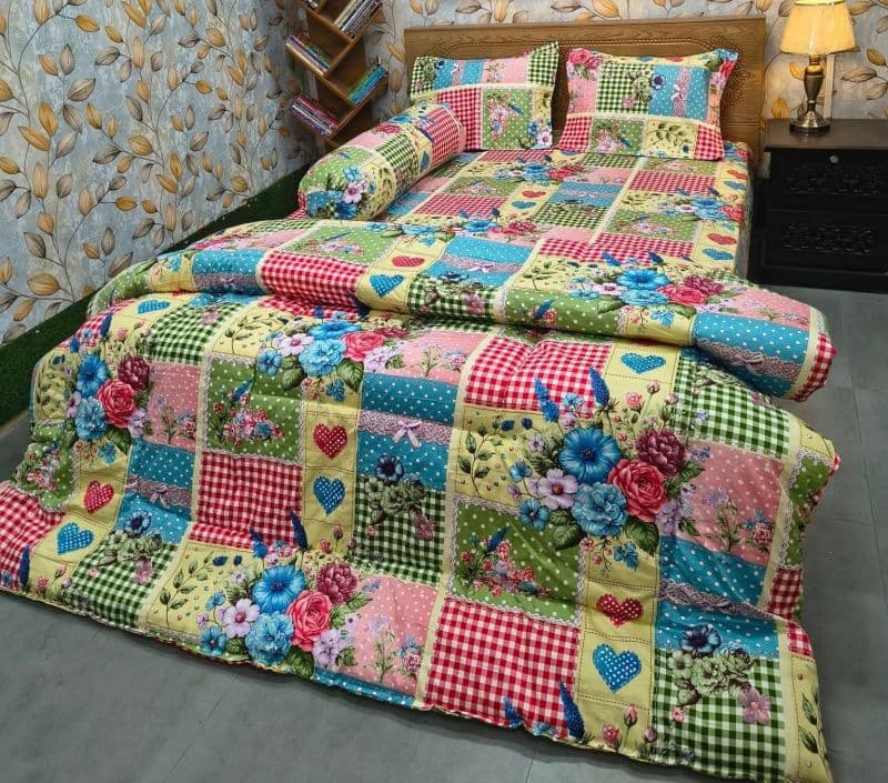 5-Piece Towel Premium Comforter Combo Set