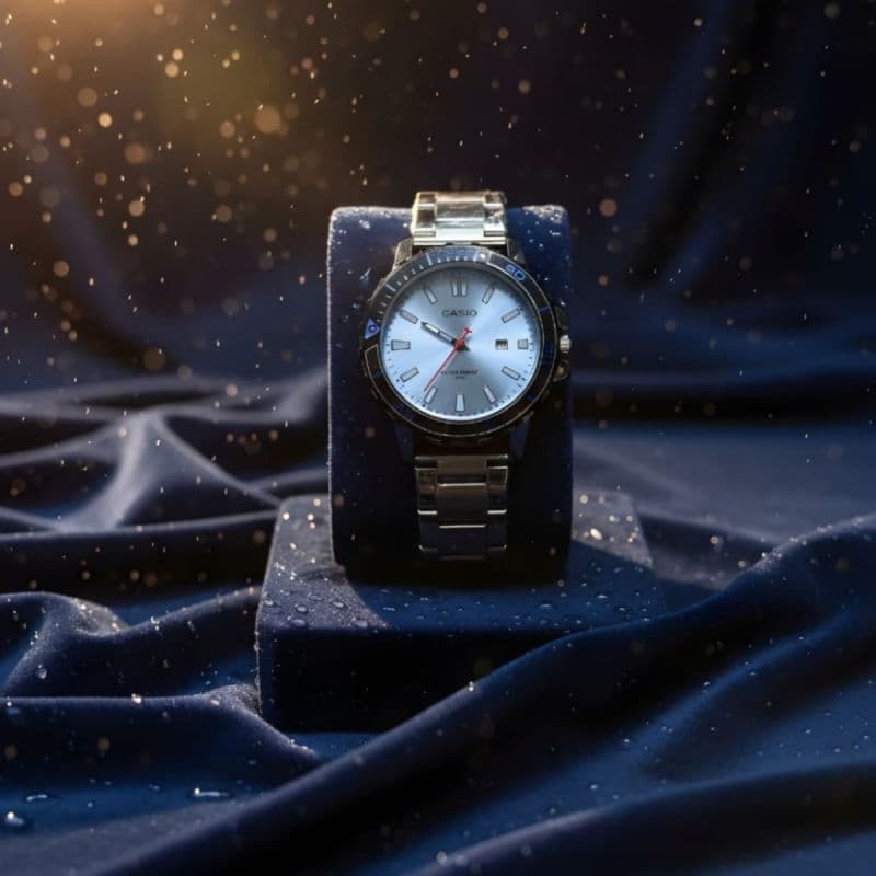 Casio Stainless Steel Water Resistance Watch