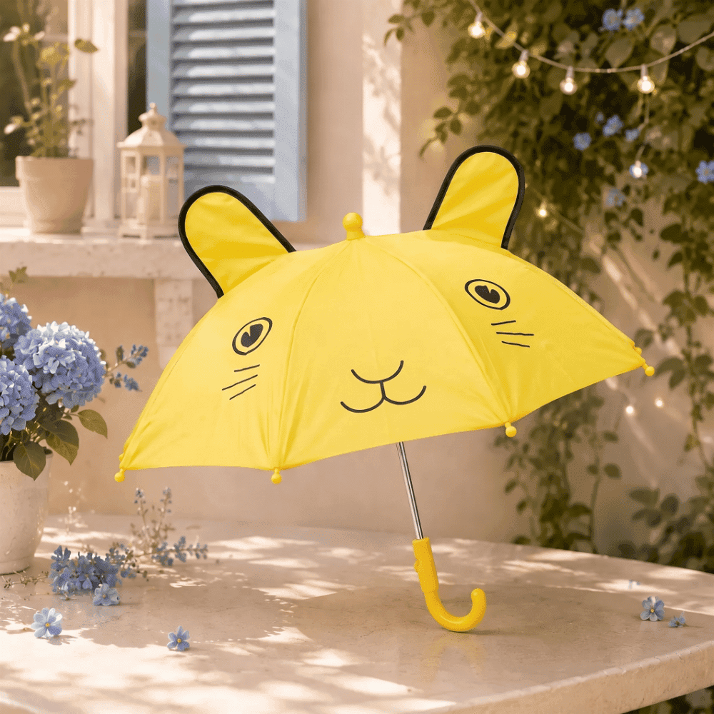 Sunny Rabbit Hop Umbrella (Yellow)