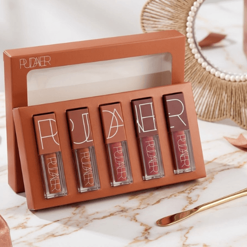 PUDAIER Matte Liquid Lipstick Set (Pack of 5)