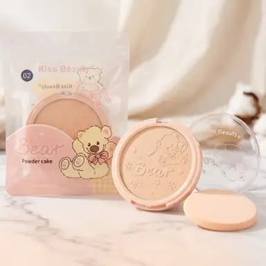 Kiss Beauty Bear Powder Cake