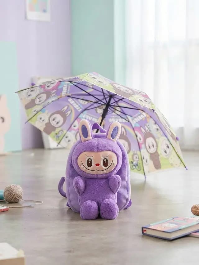 Labubu&Umbrella (Purple)