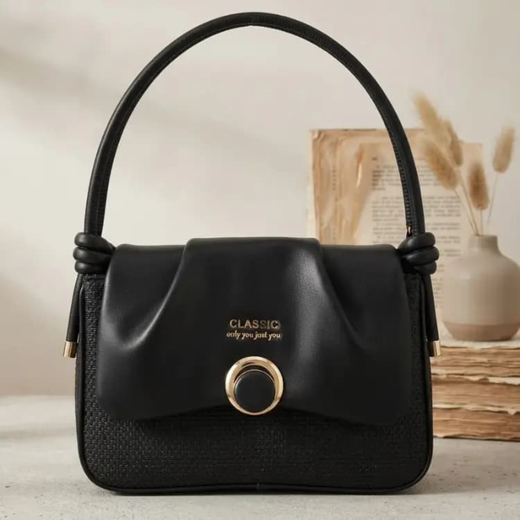 Classic Mini Handbag (Black)