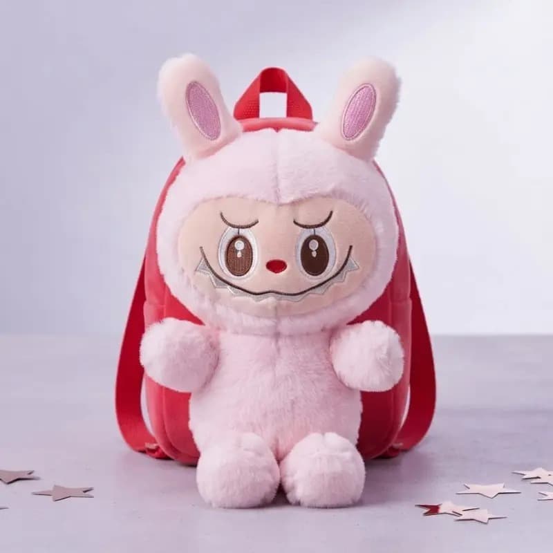 Labubu Pink & Red