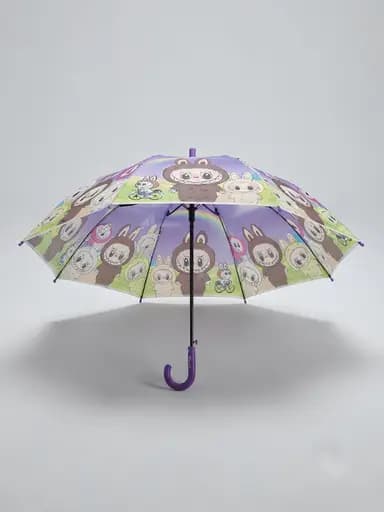 Purple Labubu Monsters  Print