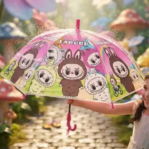 Labubu Umbrella (Pink)