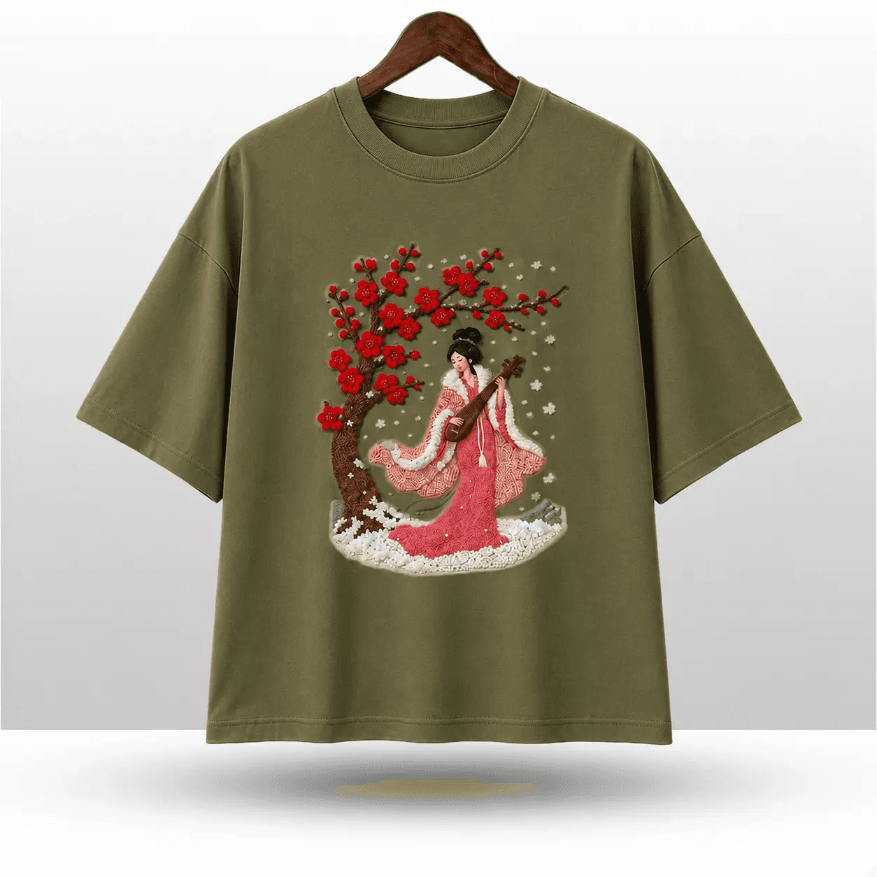 Traditional Elegance" Aesthetic Drop Shoulder