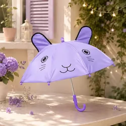 Little Purple Rabbit Umbrella