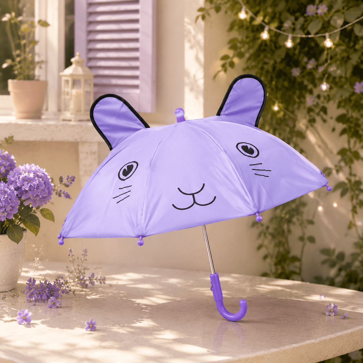Lavender Rabbit Hop Umbrella