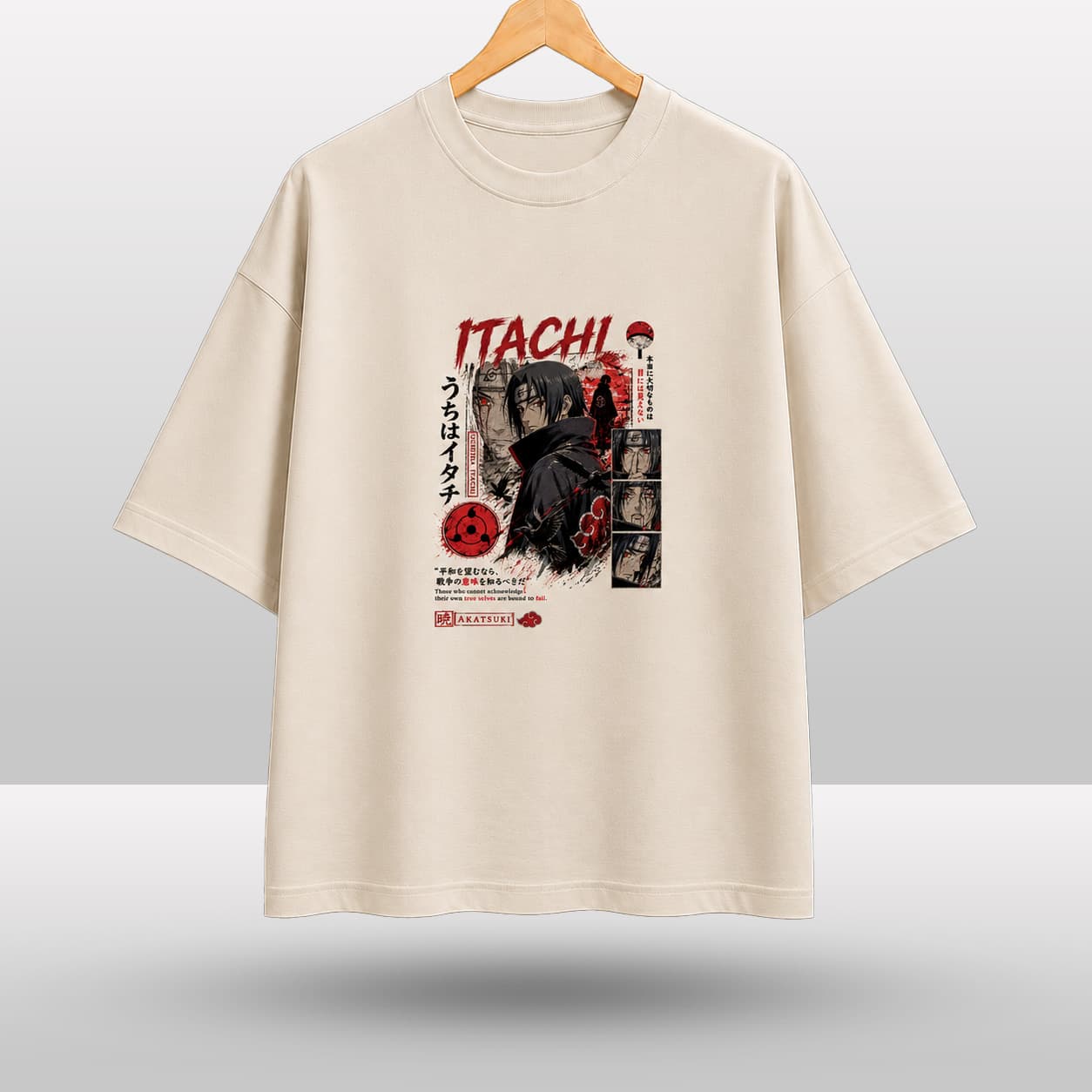 Itachi Uchiha Drop Shoulder