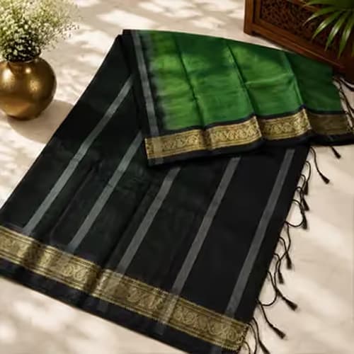 Exclusive Tant Zari Brocade Saree Collection