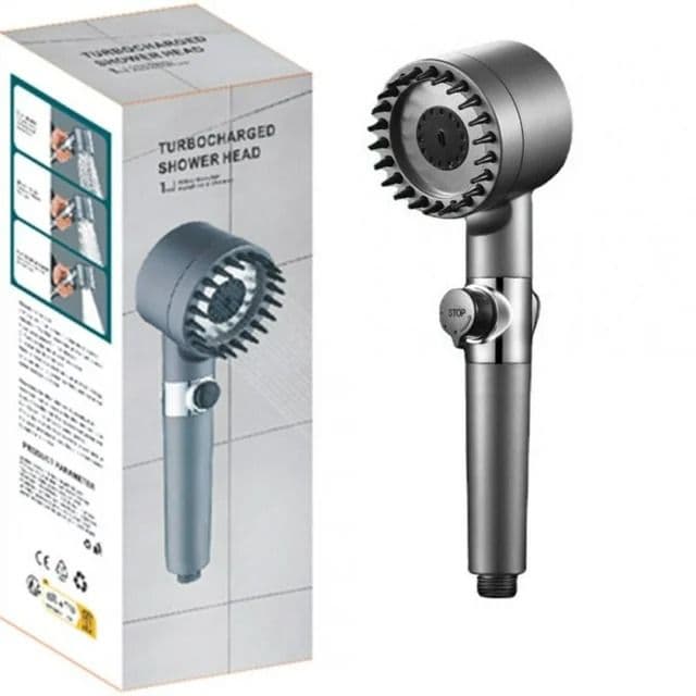 Turbocharged Shower Head