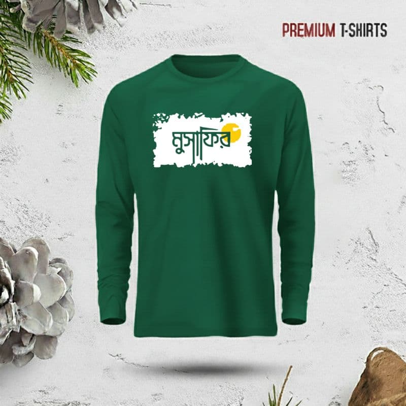 Premium calligraphy Full Sleeve T-Shirt  for men