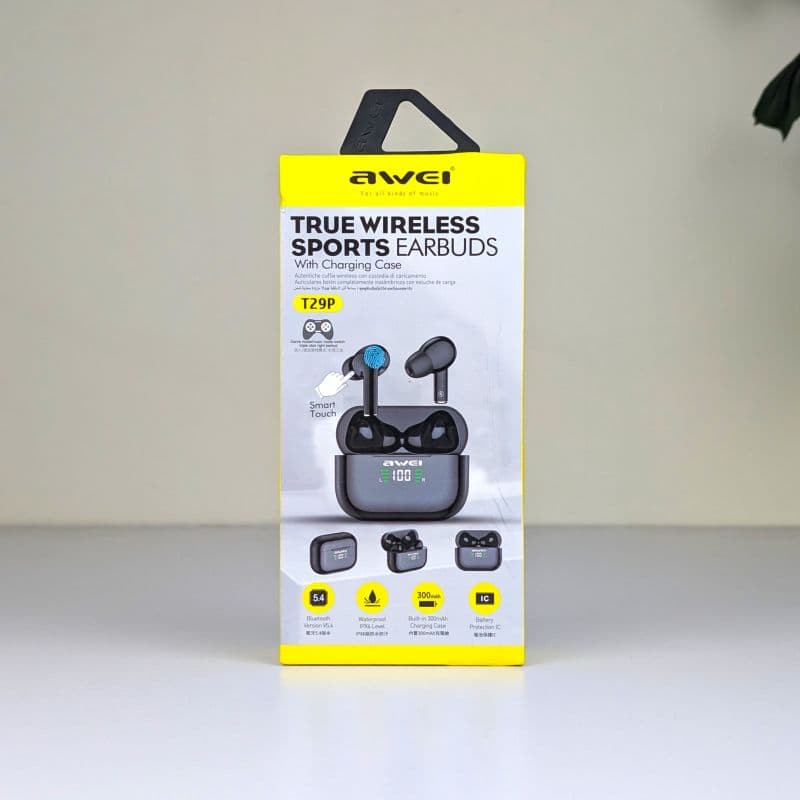 Awei T29P Anc Gaming Wireless Earbuds -Bluetooth V6.0