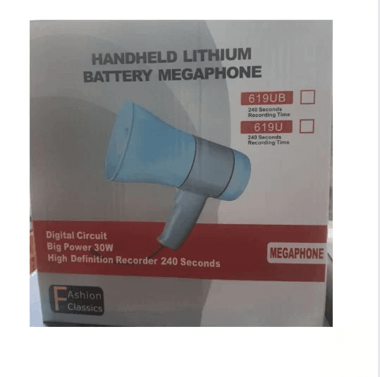 Hand Mike Handheld Lithium Battery Megaphone