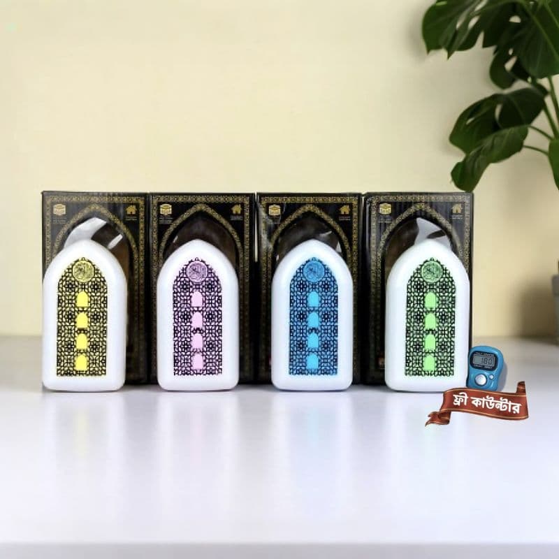 Exclusive plug in Quran Illuminated Quran and Hadith speaker With Counter