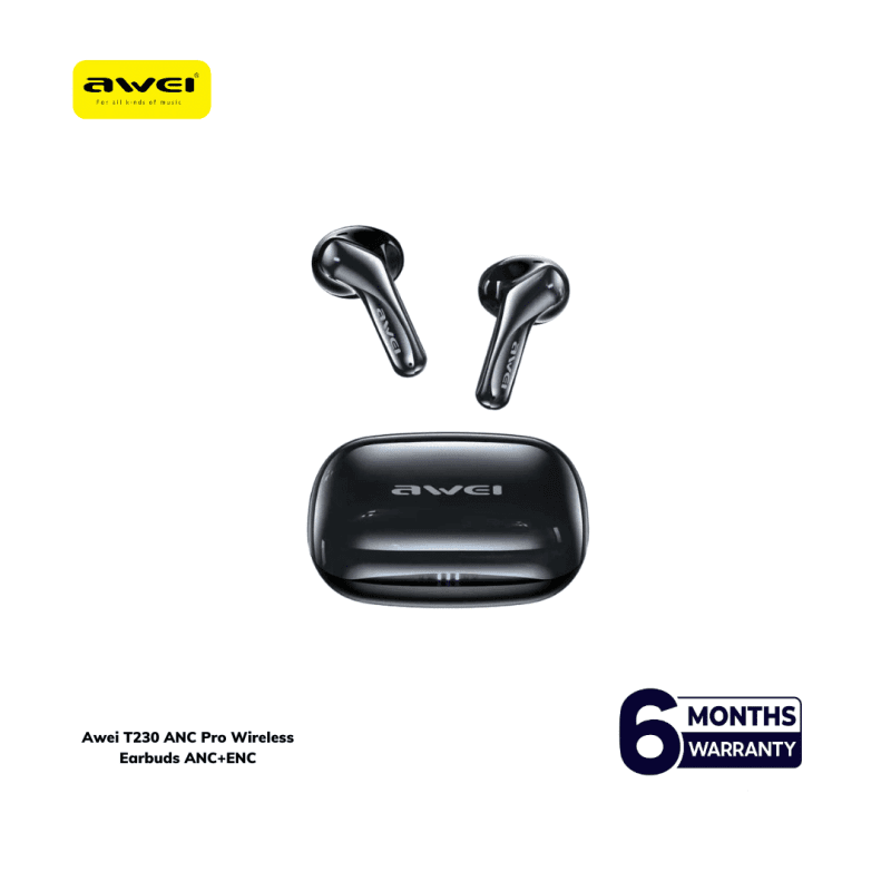 Awei T230 ANC Pro Wireless Earbuds ANC+ENC