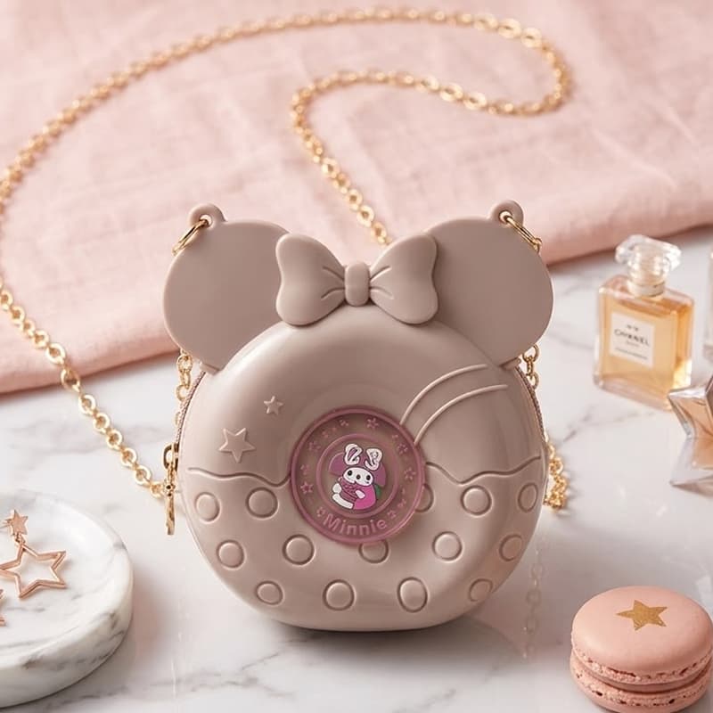 Product Name: Baby Cute Round Shoulder Bag – Beige