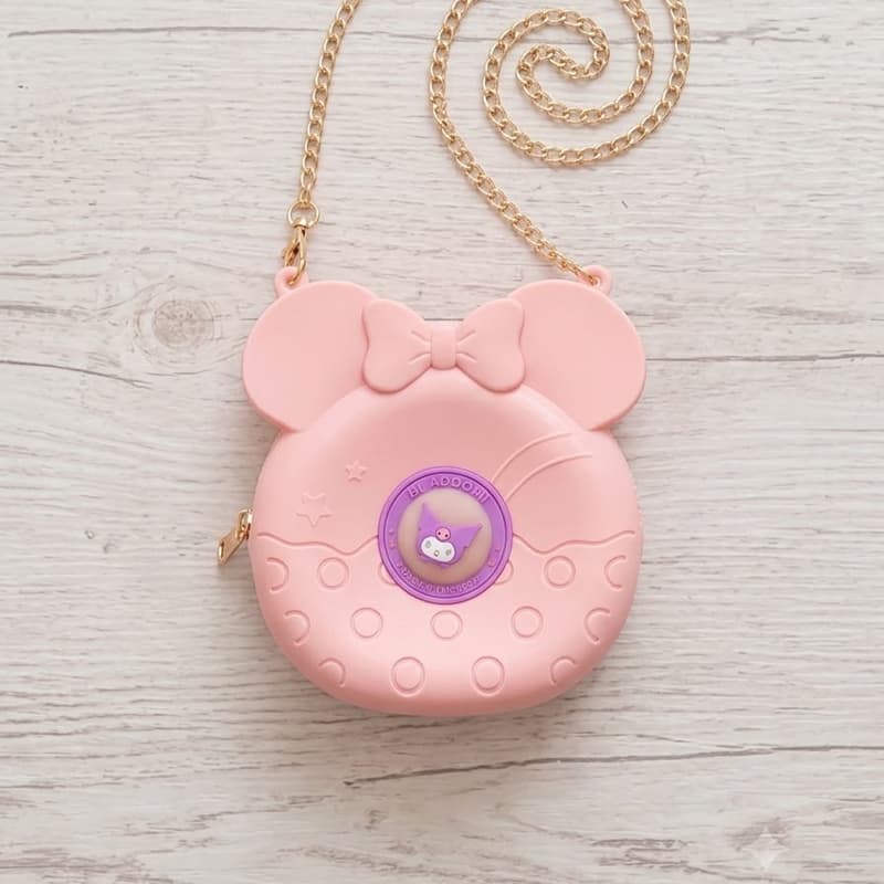 Baby Cute Round Shoulder Bag – Pink