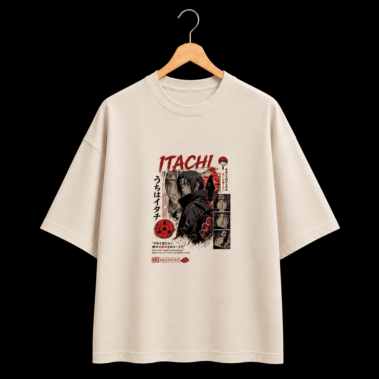 Itachi Uchiha Drop Shoulder