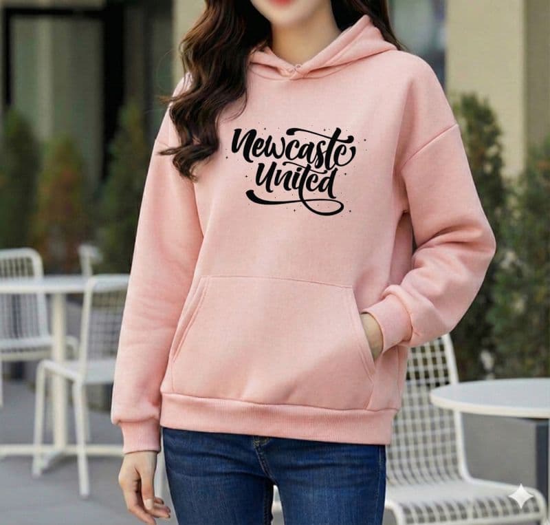 Premium Comfortable Printed Ladies Winter Hoodie