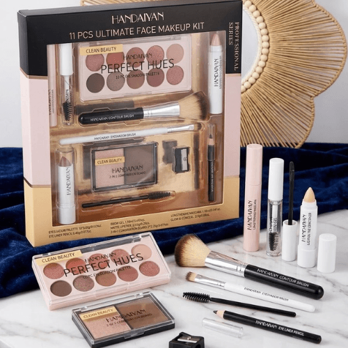 HANDAIYAN 11 Pcs Ultimate Face Makeup Kit (Professional Series)