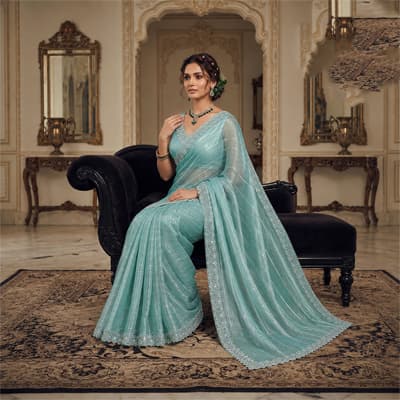 Exclusive Designer Party Wear Saree Collection